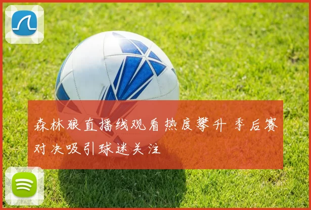 森林狼直播线观看热度攀升 季后赛对决吸引球迷关注